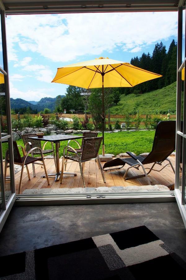 Ferienwohnung Almflair Chalet Thiersee Buitenkant foto